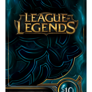 $10 league of legends card