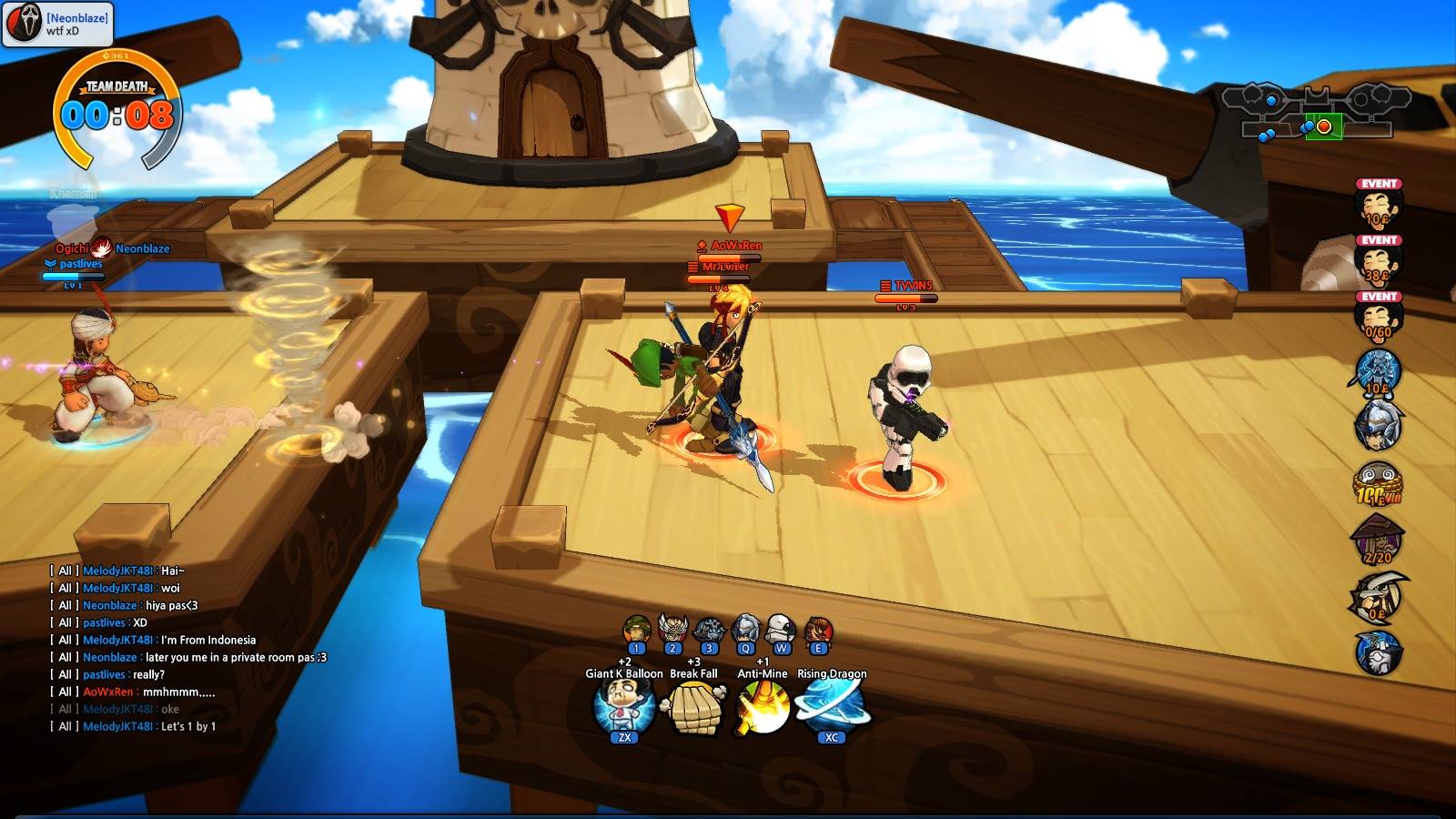 Eternal Saga is a browser based social game, Massively Multiplayer