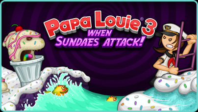 Papa Louie : Online Games Review Directory