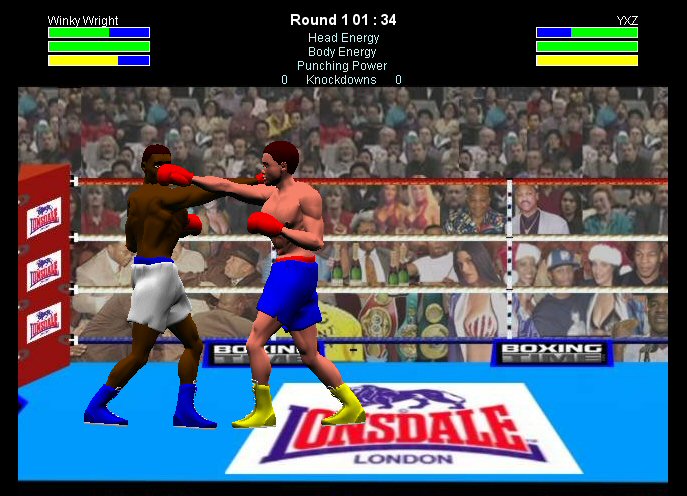 Untilited boxing game