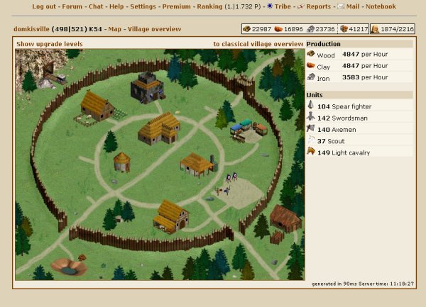 Tribal Wars : Online Games Review Directory