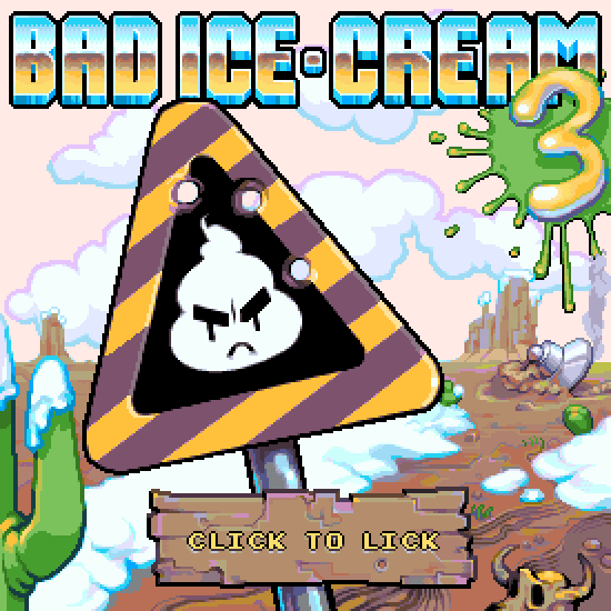 Bad Ice Cream 3 - popular sequel to classic game at GoGy