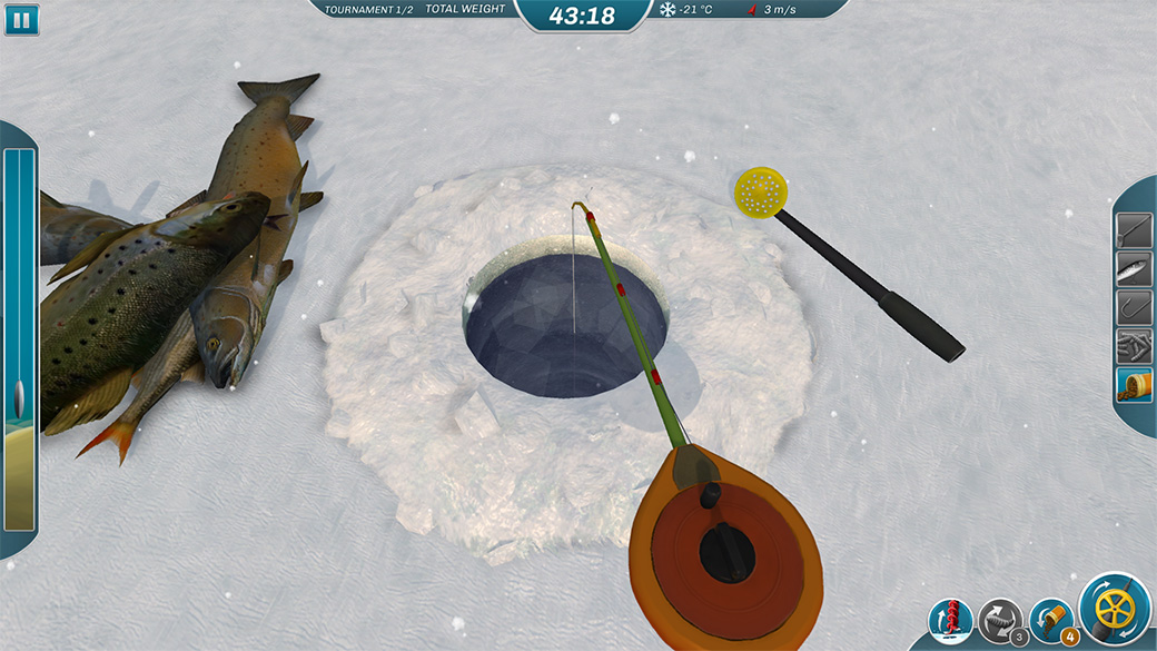 Ice Lake Fishing Simulator Game Ice Lake Fishing Simulator Game