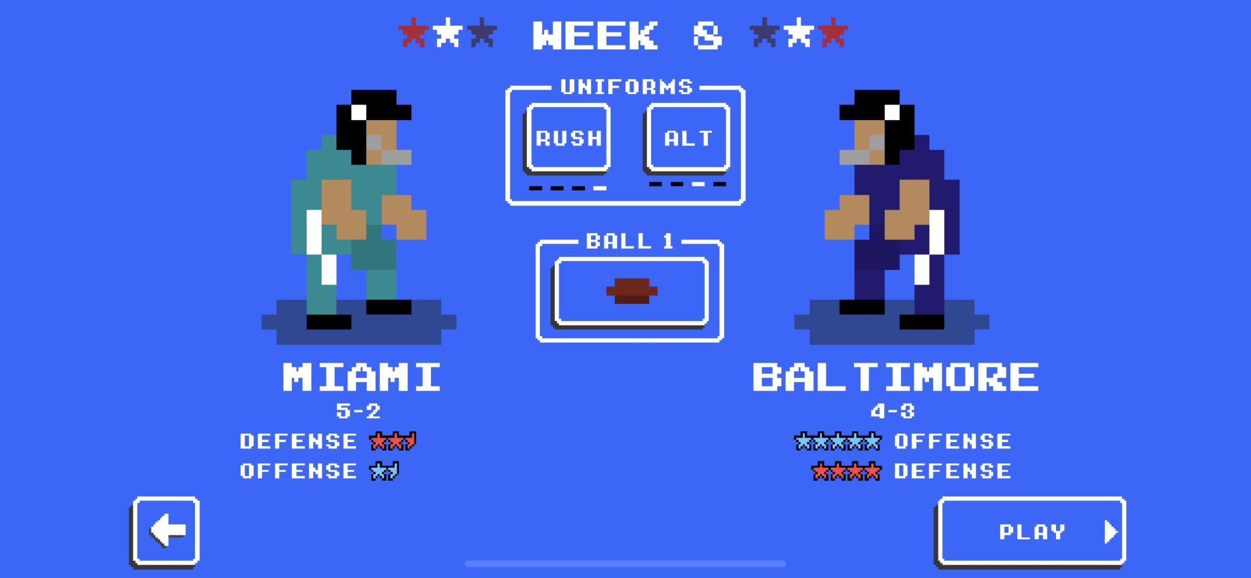 New #retrobowl feature, coming soon. Ever wanted to just sim a game? I